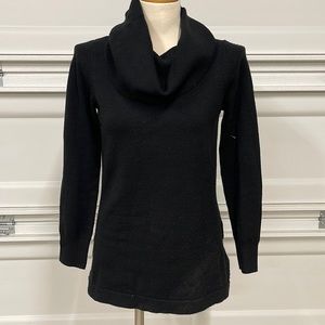 Black Cowl Neck Tunic